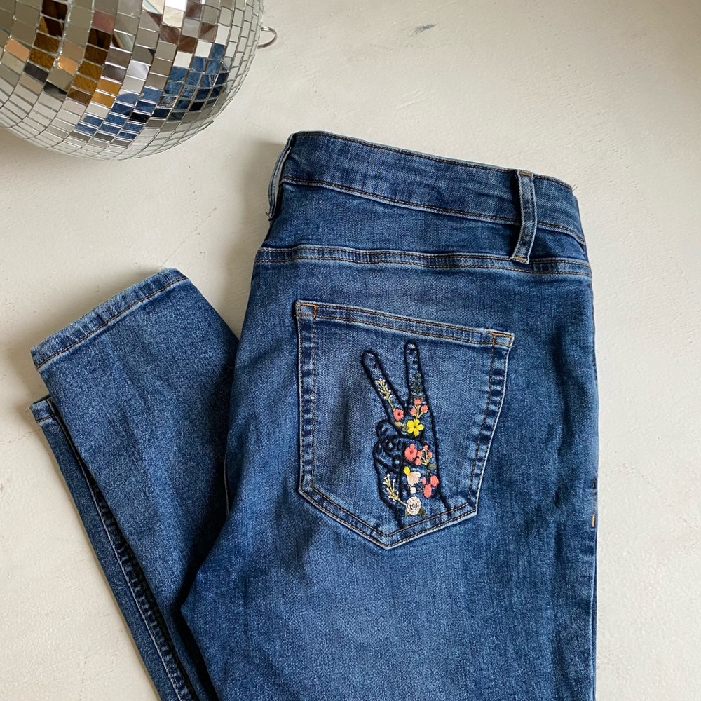 TOPSHOP MATERNITY JAIME JEANS SIZE 12
